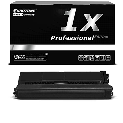 Schwarze Eurotone Toner-Kassette und Verpackungskarton.