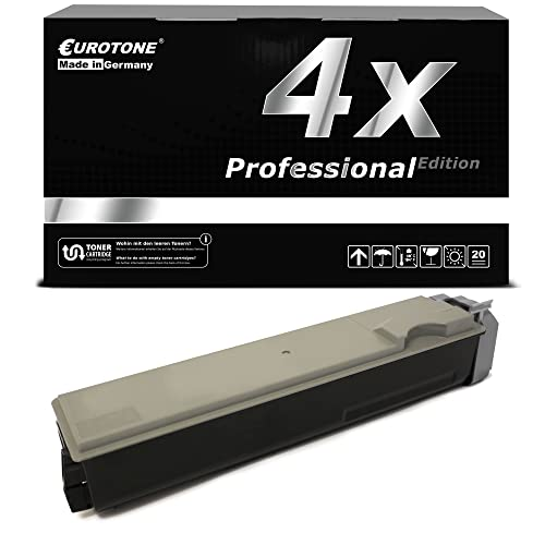 Eurotone-Tonerpatrone in schwarzer Box mit Aufschrift 4x Professional Edition.