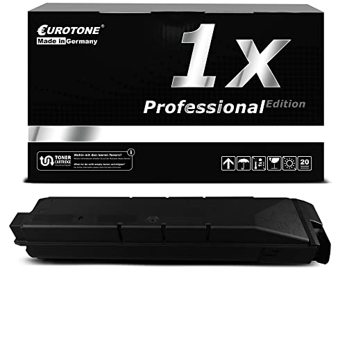 Schwarze Tonerpatrone und Verpackungskarton mit der Aufschrift Eurotone Professional Edition.