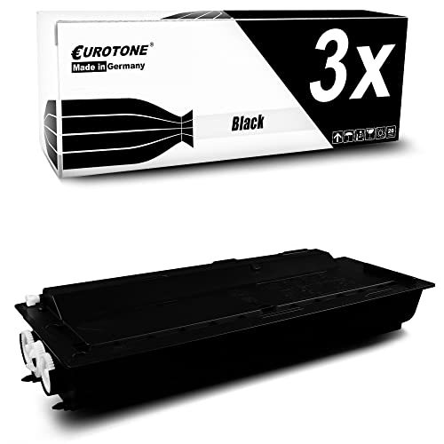 Eurotone Tonerkartusche in Schwarz mit Verpackungskarton.