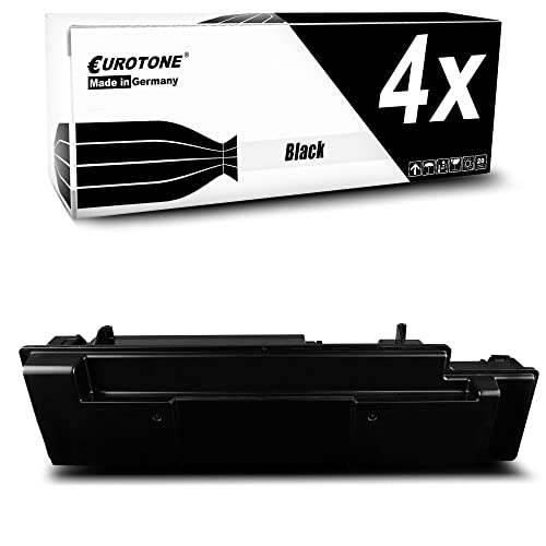 Eurotone Tonerkartusche in Schwarz, mit Verpackungsbox.