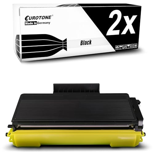 Eurotone Schwarz Toner und Verpackung.