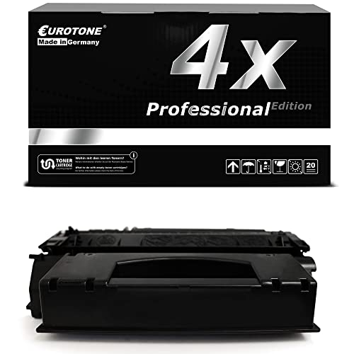 Schwarze Eurotone Tonerbox mit Verpackung und weißem Text.