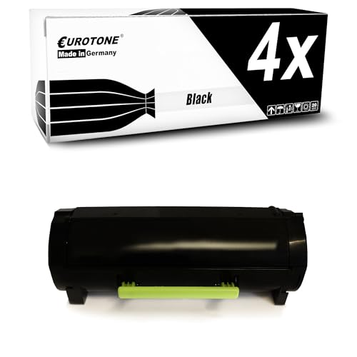 Eurotone Schwarz Toner und Verpackung.