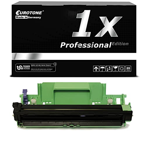 Eurotone-Tonerbox in schwarzer Verpackung und grün-schwarze Tonerkassette.