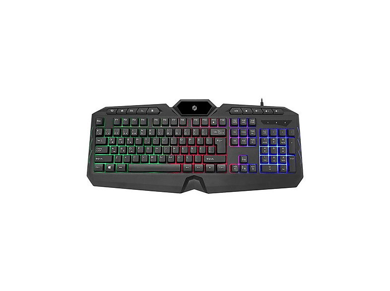 FRISBY FRISBY FK-4860QU USB Q TR MM SİYAH KABLOLU GAMING KLAVYE Kablolu Oyuncu Klavyesi Siyah