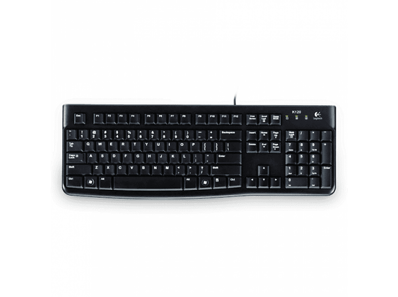 LOGITECH LOGITECH K120 KLAVYE Q TR SIYAH 920-002505 Kablolu Klavye Siyah