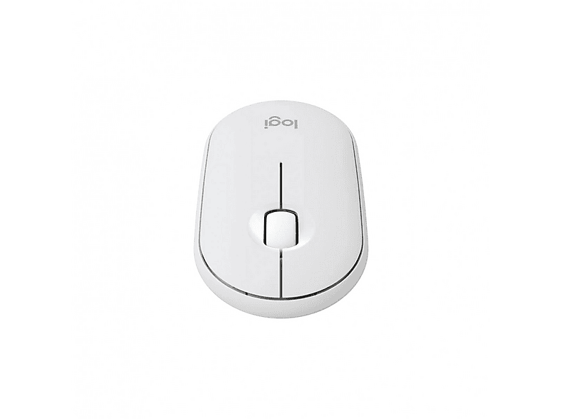 LOGITECH 910-007013 Pebble M350S Sessiz Kablosuz Mouse Beyaz