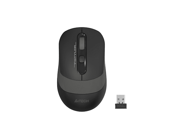 A4TECH FG10 Optik Nano USB 2000DPI Kablosuz Mouse Gri
