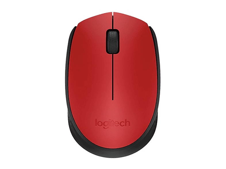 LOGITECH 910-004641 M171 Kablosuz Mouse Kırmızı