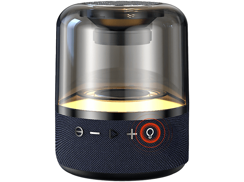DVIP Q5 Taşınabilir Bluetooth 5.0 TF SD Kart 3.5 mm Aux Sesli Görüşme RGB Hoparlör Siyah