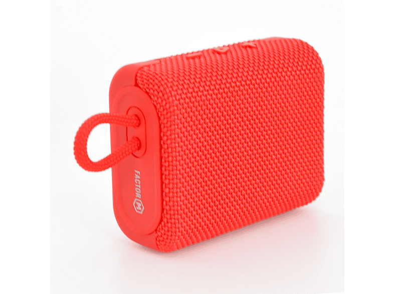 FACTOR M BTS01 Taşınabilir Bluetooth Hoparlör Kırmızı Fiyat