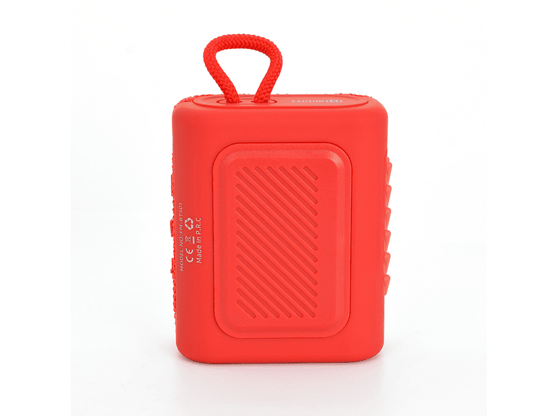 FACTOR M BTS01 Taşınabilir Bluetooth Hoparlör Kırmızı Fiyat
