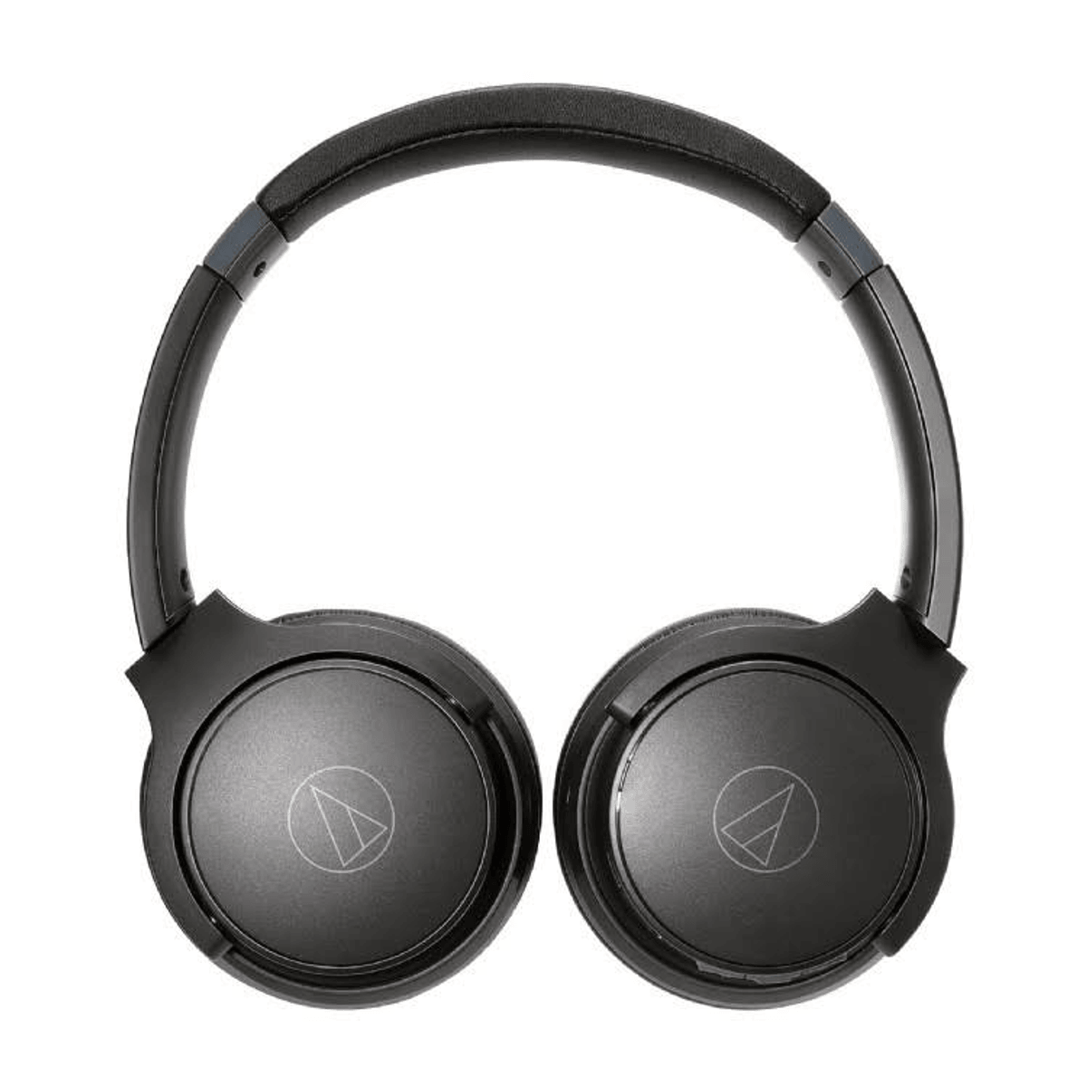 Cuffie over-ear nere con archetto imbottito e padiglioni rotondi su sfondo bianco.