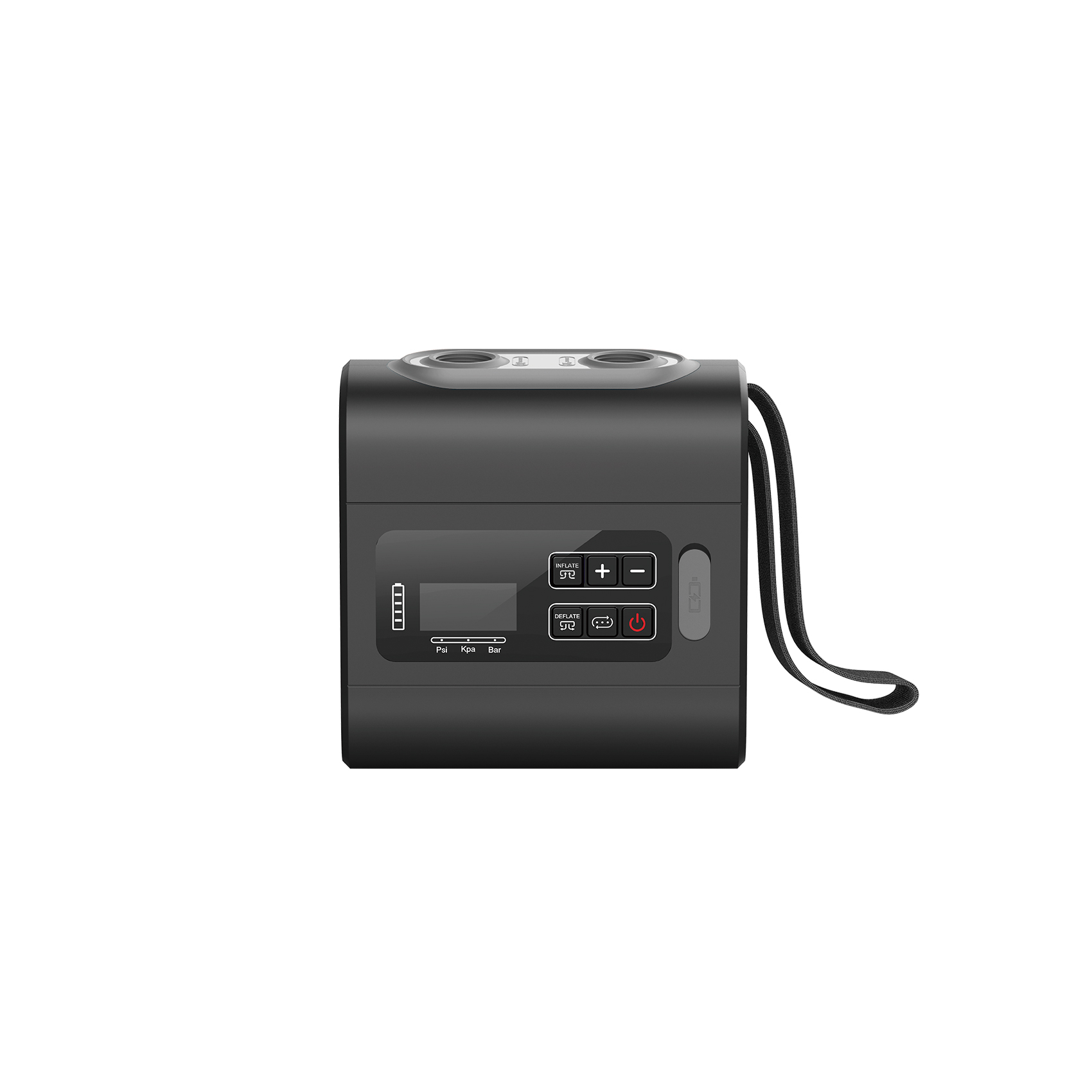 POMPA ELETTRICA PORTATILE NILOX NXOUTDOORPUMP, LCD, 22 PSI, batteria 5 Ah, 1,1 kg