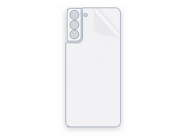 SCHITEC Samsung Galaxy S21+ 5G Uyumlu Arka Yüzey Hidrojel Ekran Koruyucu