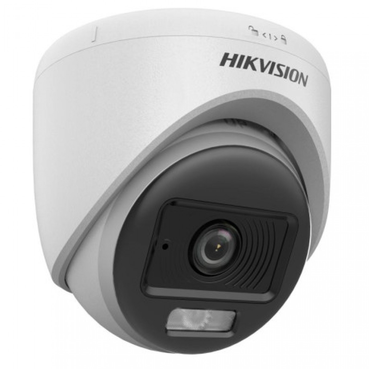 HIKVISION DS-2CE70DF0T-LPFS 2MP 2.8 mm Colorvu Sesli AHD Dome Kamera Beyaz