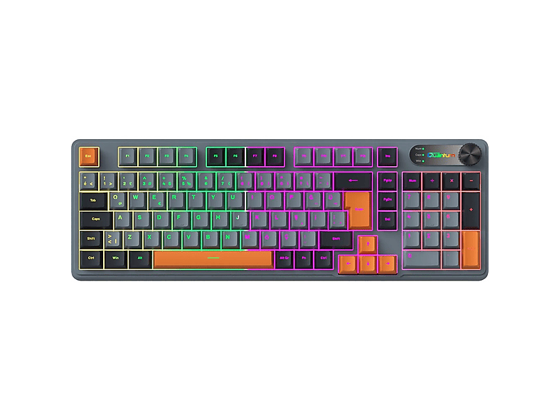 QUANTUM GAMING Lumitech Membran IP98 19 Tuş Anti-Ghosting RGB Kablolu Oyuncu Klavyesi Çok Renkli