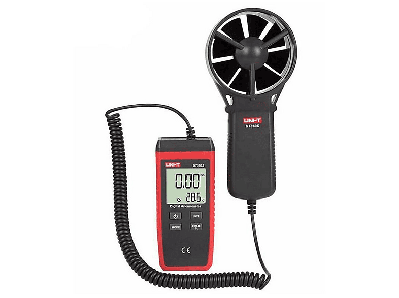 UNIT UT363S Mini Dijital Rüzgar Hızı Ölçer Anemometre