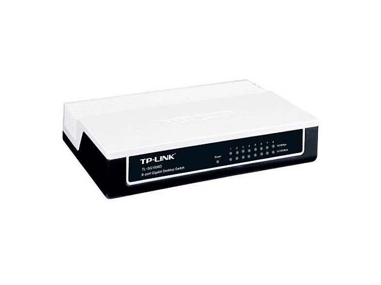 TP-LINK TL-SG1008D 8 Port 10/100/1000 Yönetilemez Switch Beyaz