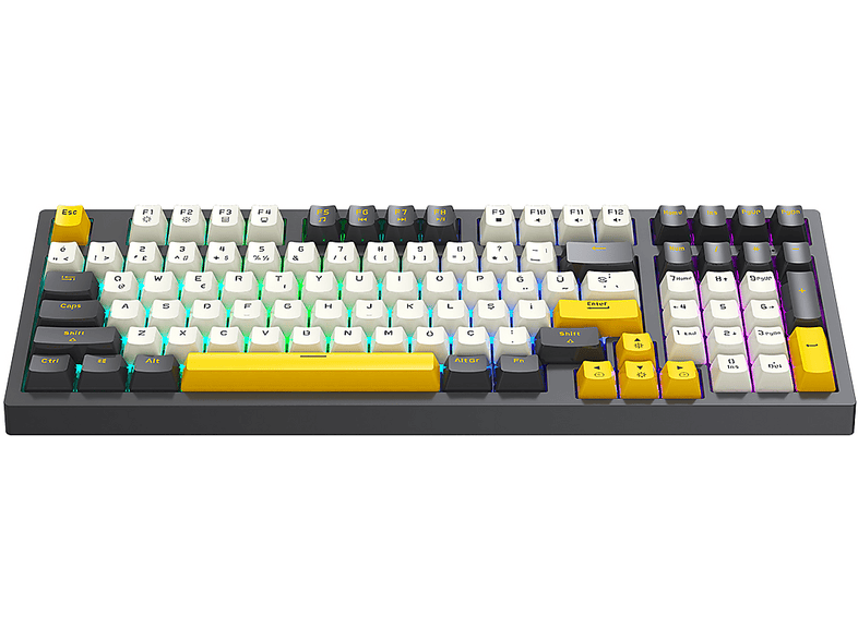 BRONZTURQ MK1140 RGB-ABS Kablolu Mekanik Klavye Siyah