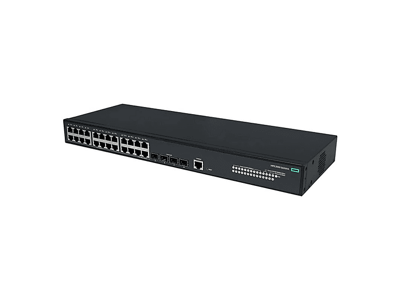 HPE ARUBA CW 2050 S6x69A 20 Port Gigabit+4x1GB-2.5GB SFP Uplink L2-L3 Yönetilebilir Rackmount Switch Siyah