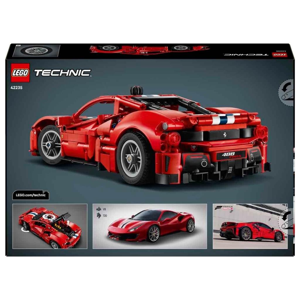 LEGO Technic Ferrari 488 Pısta Araba 42235