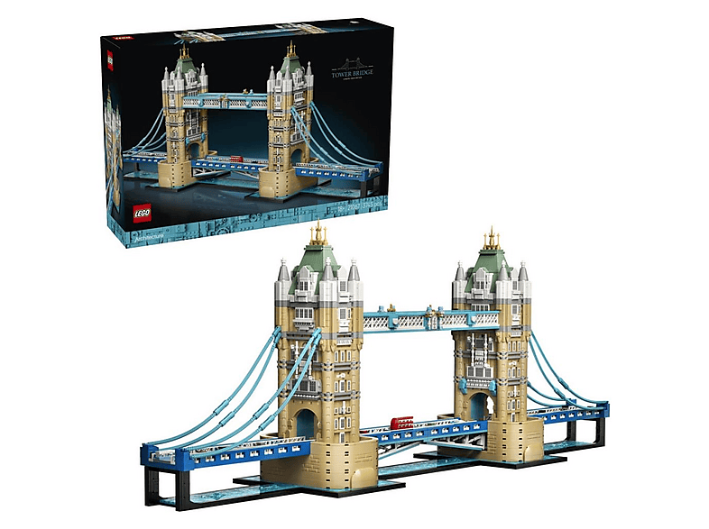 LEGO Architecture Tower Bridge - 18 Yaş ve Üzeri Yetişkinler Için Londra Ikonu Yapım Seti (3745 Parça)