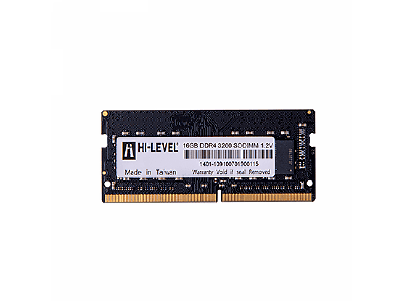 HI-LEVEL HLV-SOPC25600D4/16G DDR4 3200 MHz SODIMM 1.2V Ram