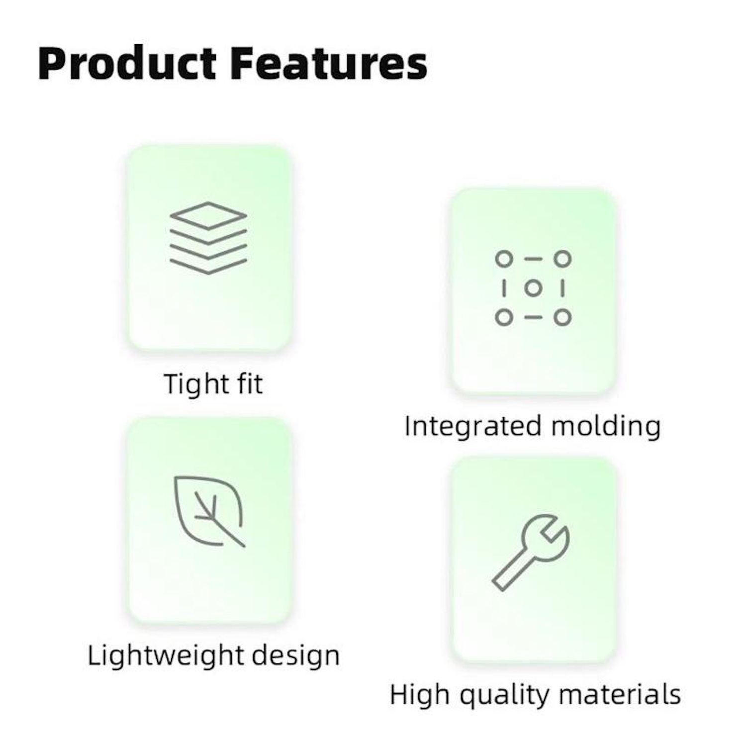Produktmerkmale: Eng anliegend, integriertes Formteil, leichtes Design, hochwertige Materialien.