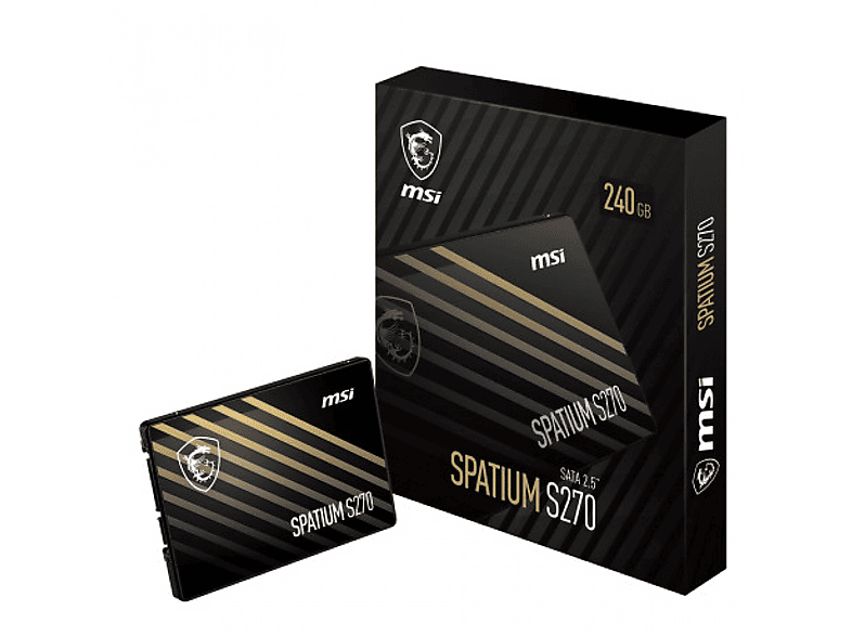 MSI Spatium S270 2.5 500/450MB/s SATA 480 GB SSD