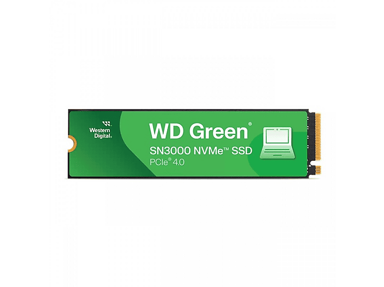 WESTERN DIGITAL HDWT720UZSVA Green SN3000 5000/4200MB/s M.2 via NVMe 2 TB SSD