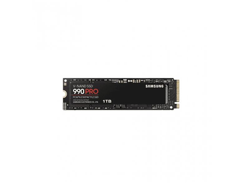 SAMSUNG MZ-V9P1T0BW 990 Pro 7450/6900MB/s M.2 via NVMe 1 TB SSD