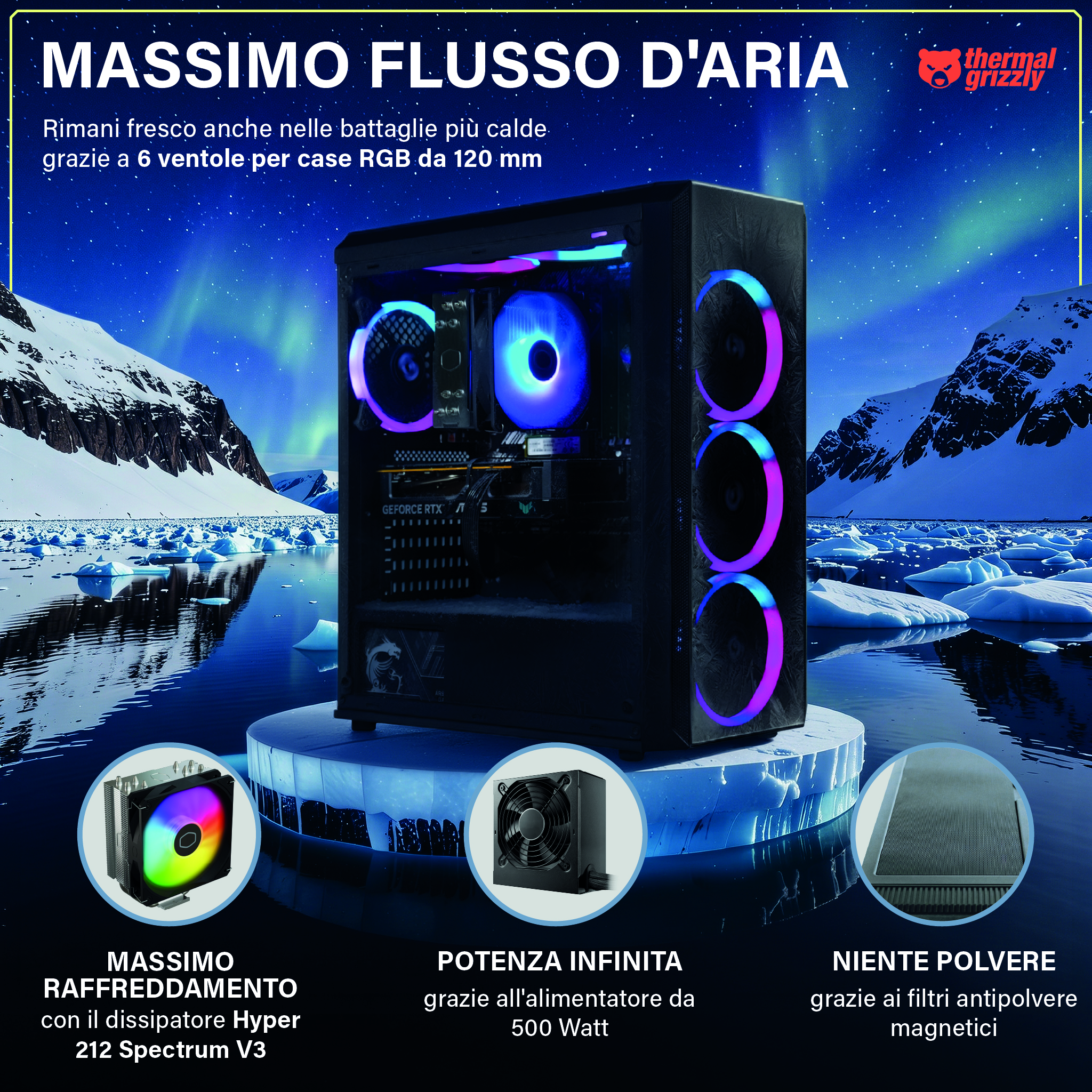 GREED DESKTOP GAMING | MK2 LITE, Ryzen 7 5700X, GeForce RTX™ 5060, RAM 16 GB, 512 GB SSD