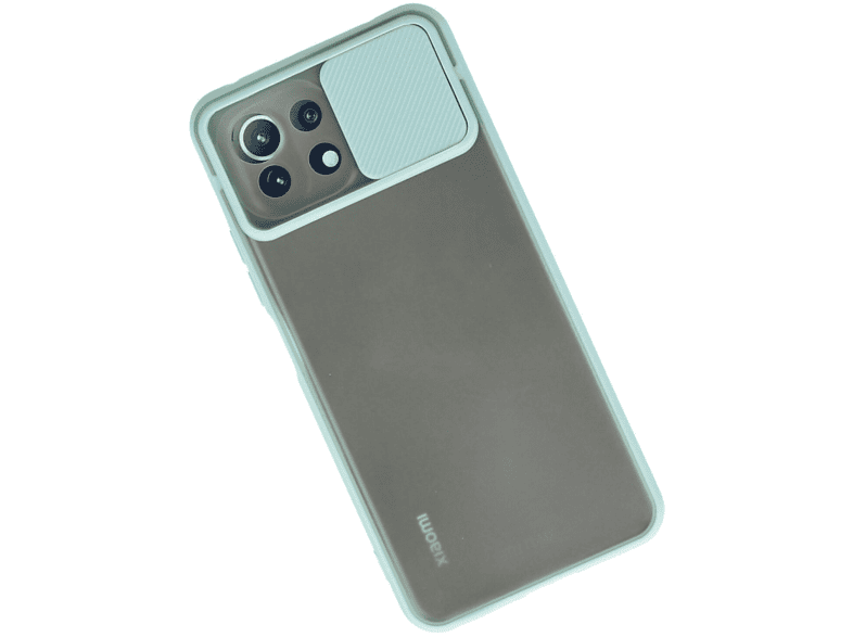 NEWFACE Xiaomi Mi 11 Lite Palm Buzlu Kamera Sürgülü Silikon
