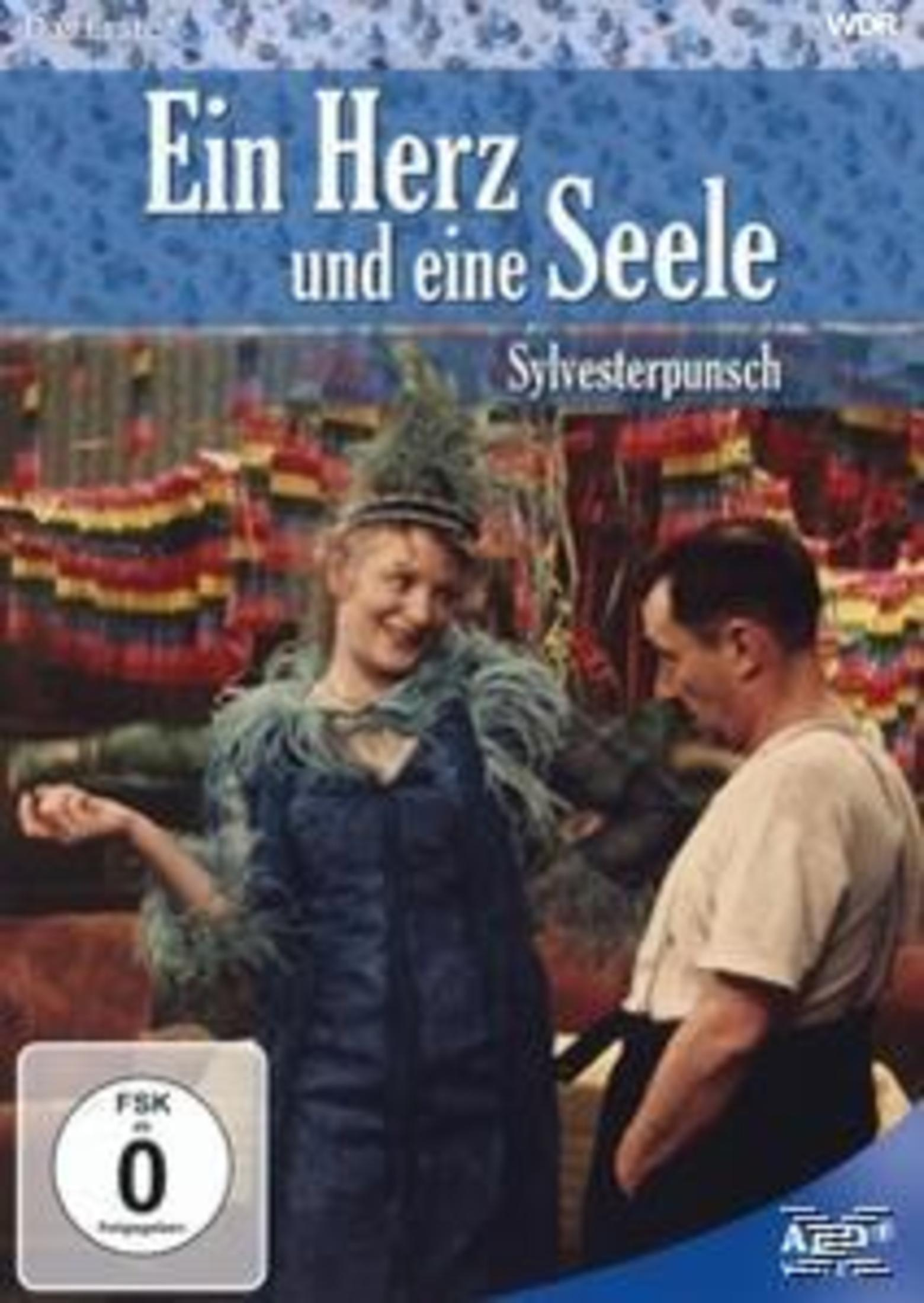 DVD-Cover für Ein Herz und eine Seele mit einer Frau in Blau und einem Mann in Weiß.