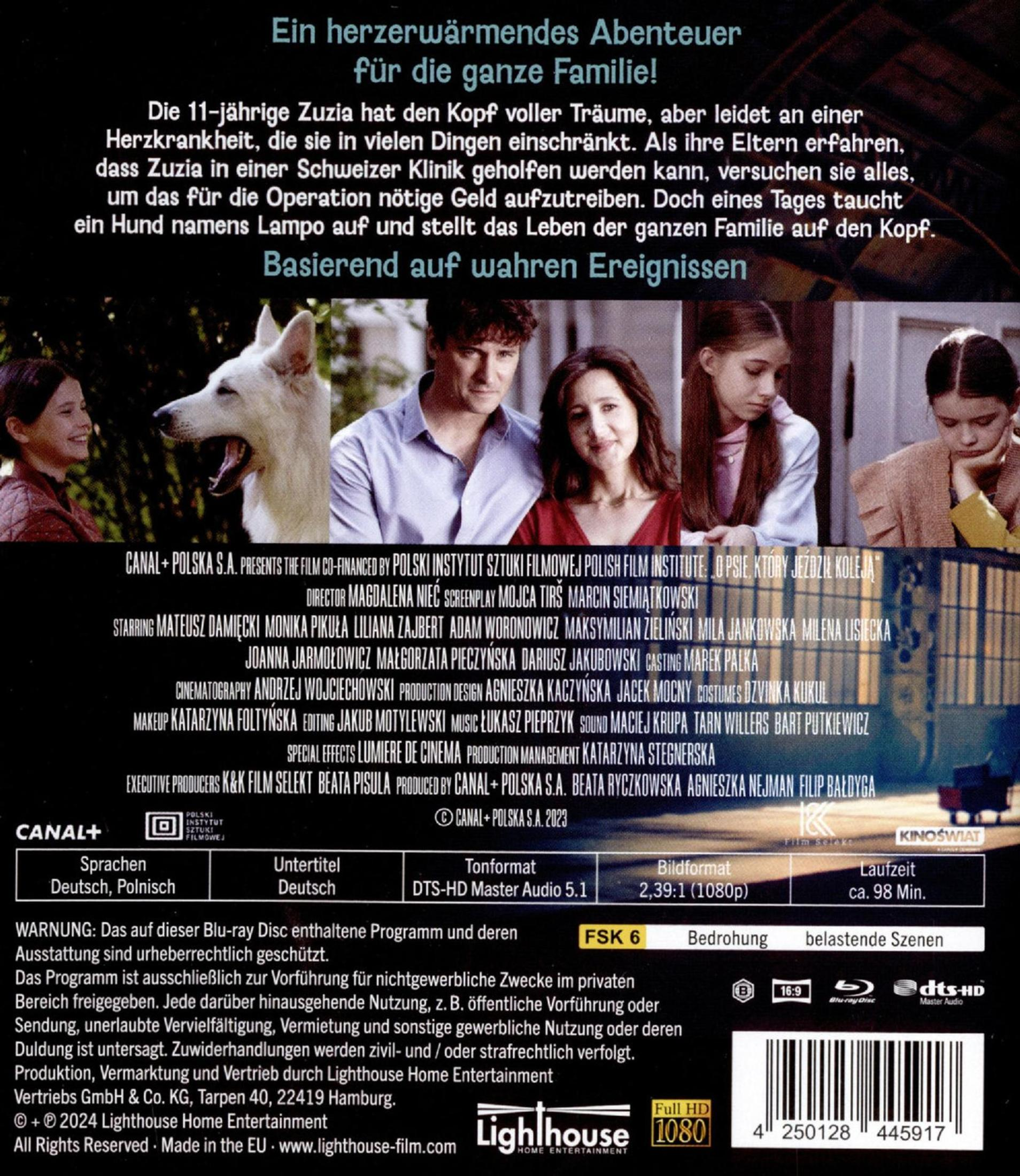 Blu-Ray-Rückseite mit Filmplakat-Szenen, Cast-Liste, deutscher Kurzbeschreibung und technischen Details unten.