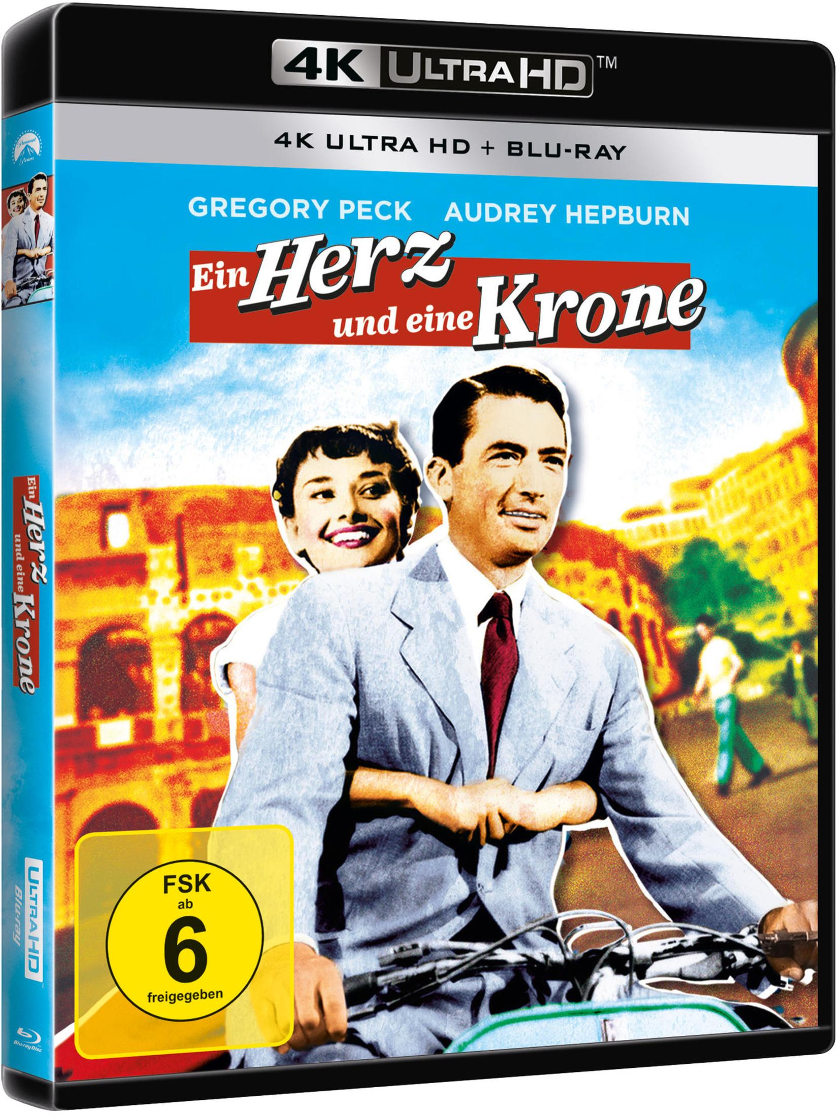DVD-Cover von Roman Holiday mit Gregory Peck und Audrey Hepburn auf einem Roller vor dem Kolosseum in Rom.