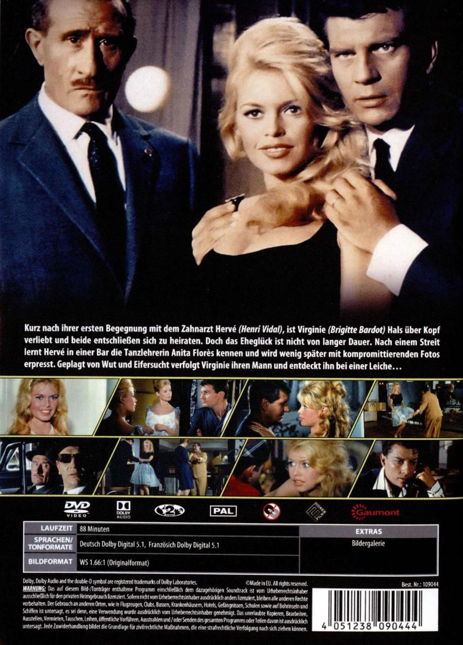 DVD-Hülle mit drei Personen oben, Szenenbildern in der Mitte sowie Text und Logos unten.