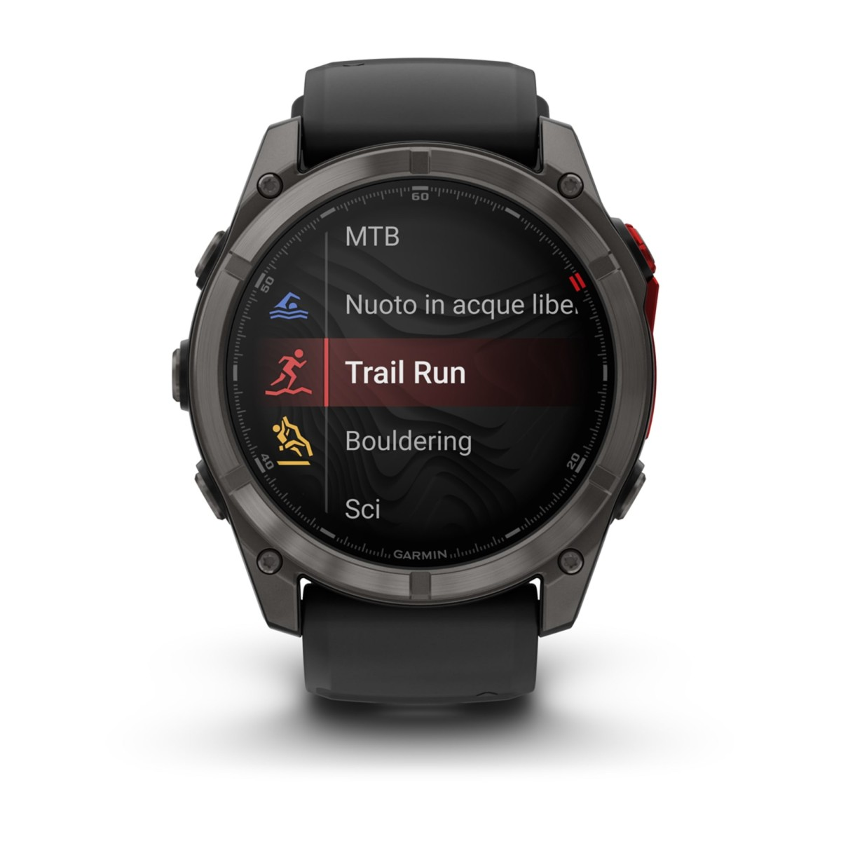 SMARTWATCH GARMIN Fenix 7, Display da 1,4 ", Touchscreen, 5.1, Modulo GPS integrato, Waterproof, Nero