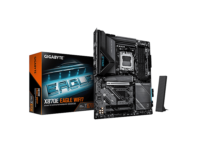 Gigabyte X870E EAGLE WIFI7 8200 mhz(OC) M.2 AM5 ATX Anakart