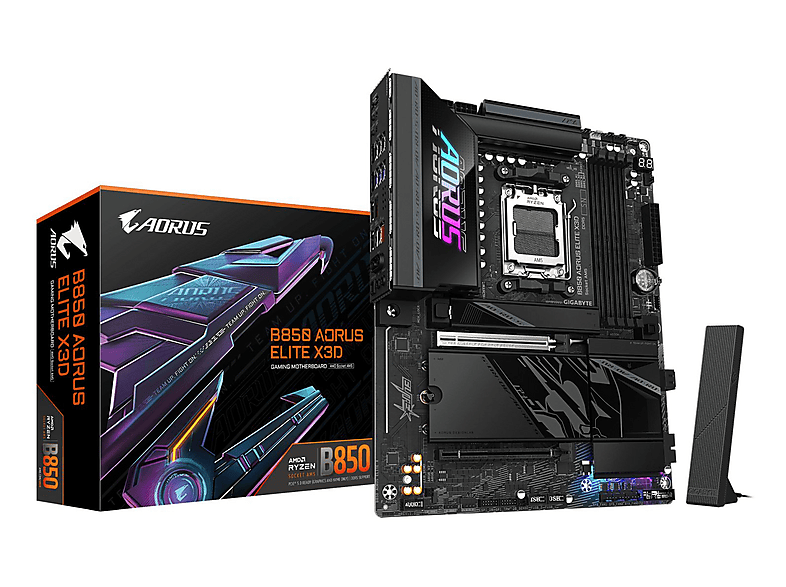 GIGABYTE Aorus Elite X AM5 AMD B850 DDR5 ATX Anakart