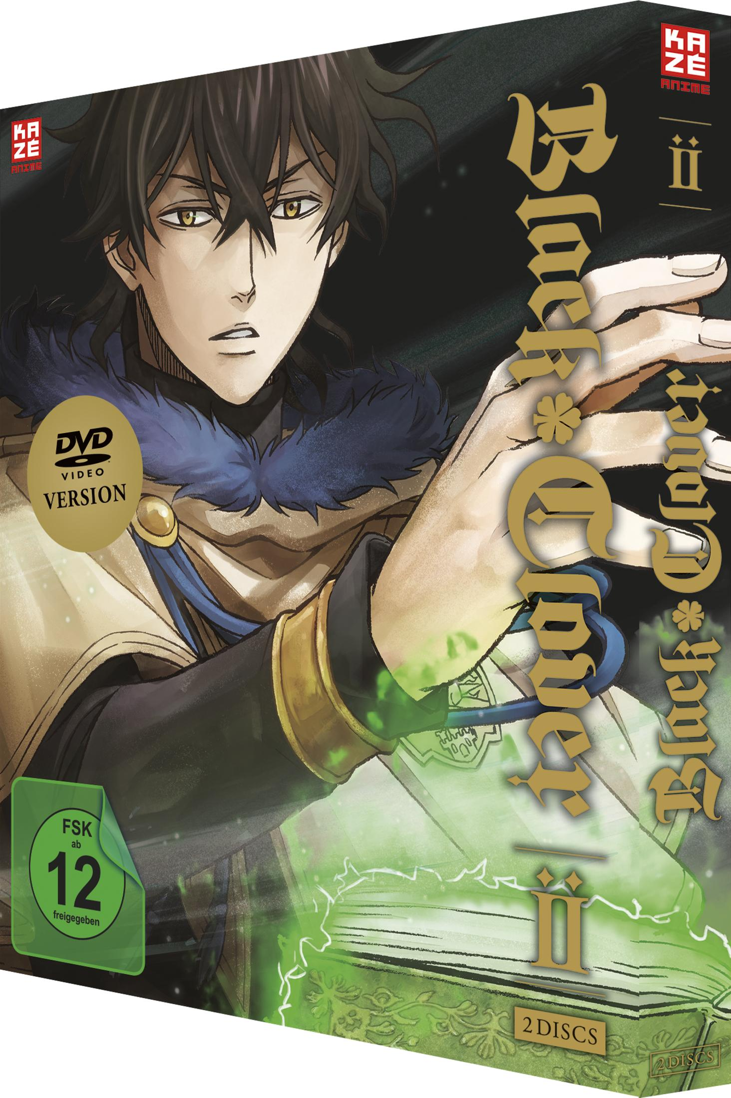 Anime-Cover mit einem jungen Mann mit dunklem Haar, blauer Pelzkleidung und einem magischen Zauberbuch.