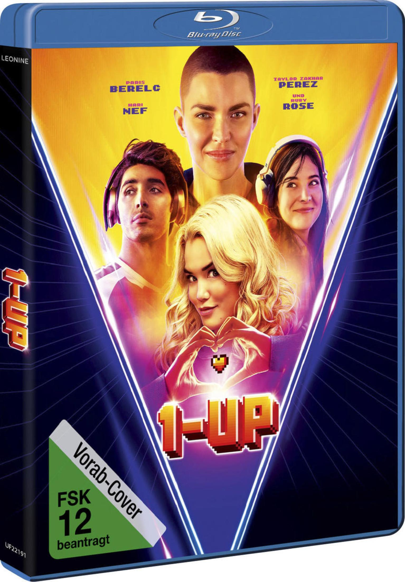 Blu-ray-Hülle des Films 1-Up mit vier Personen und dem Titel in der Mitte.