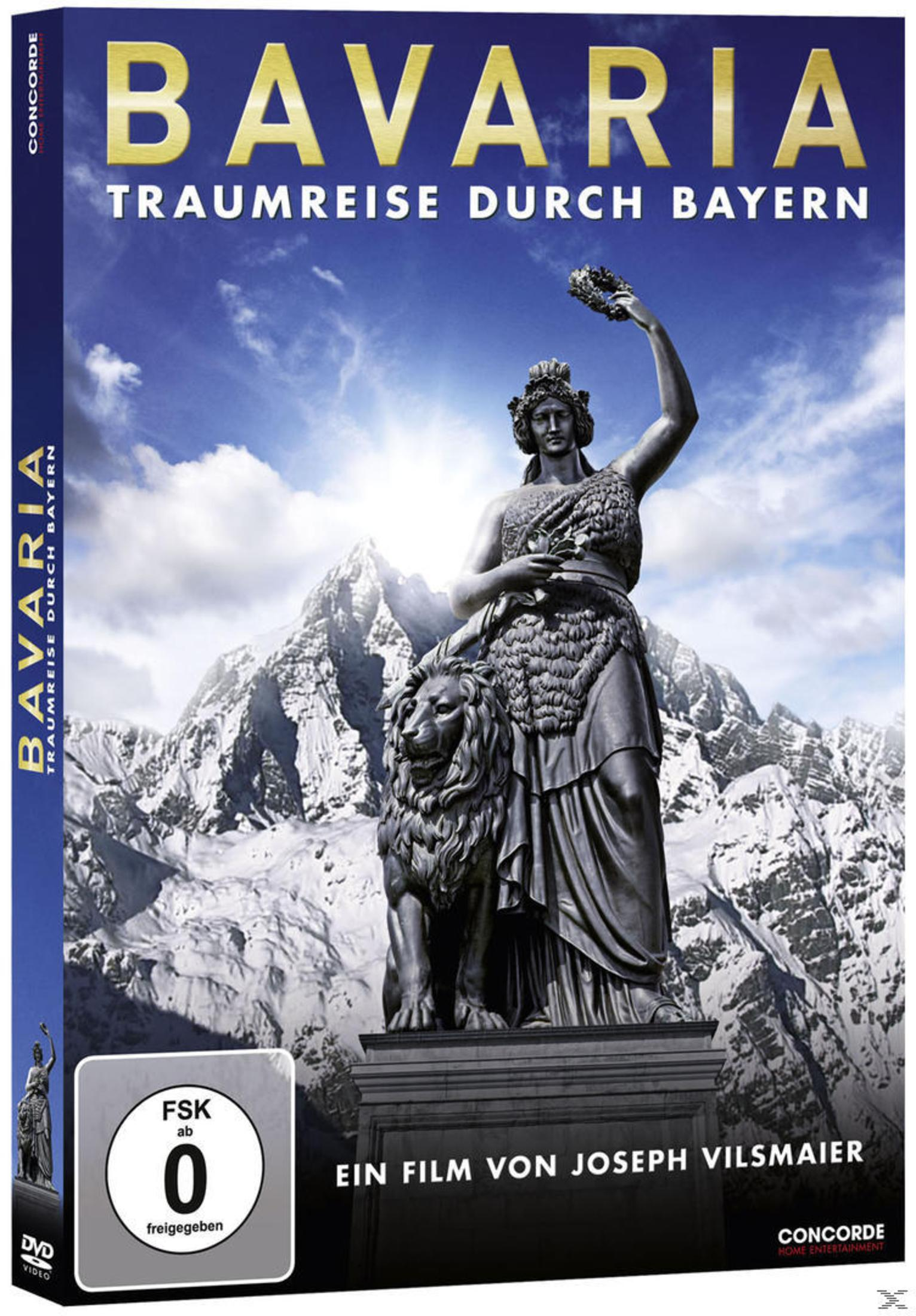 DVD-Cover von Bavaria mit Statue vor verschneiten Bergen und FSK-0-Logo.