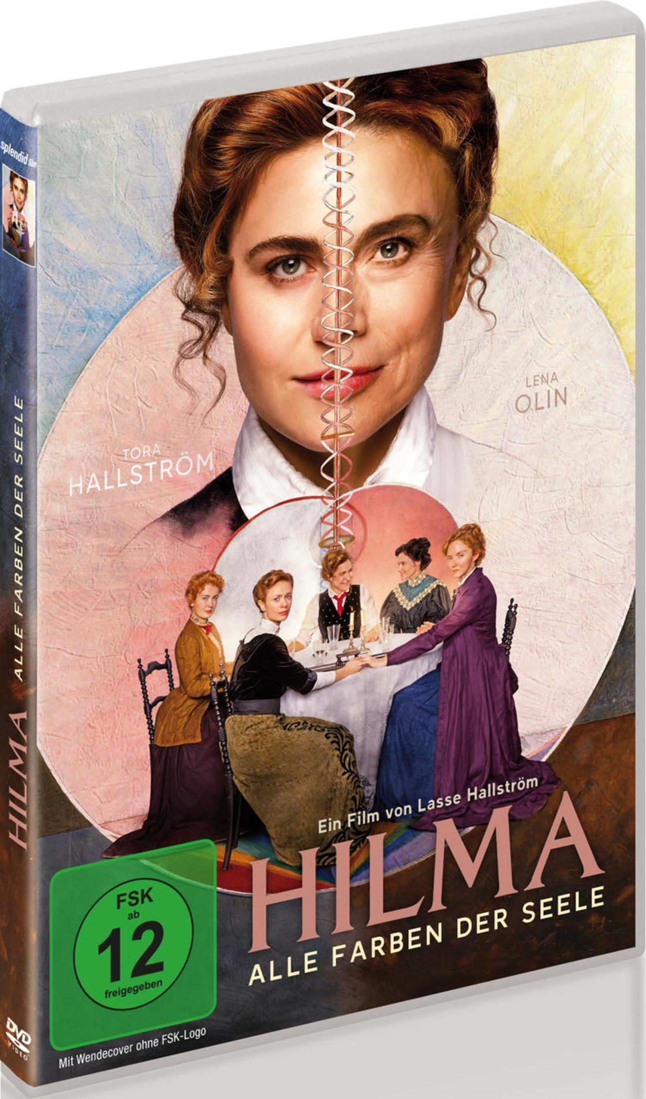 DVD-Cover des Films Hilma mit Porträt und Frauen am Tisch.
