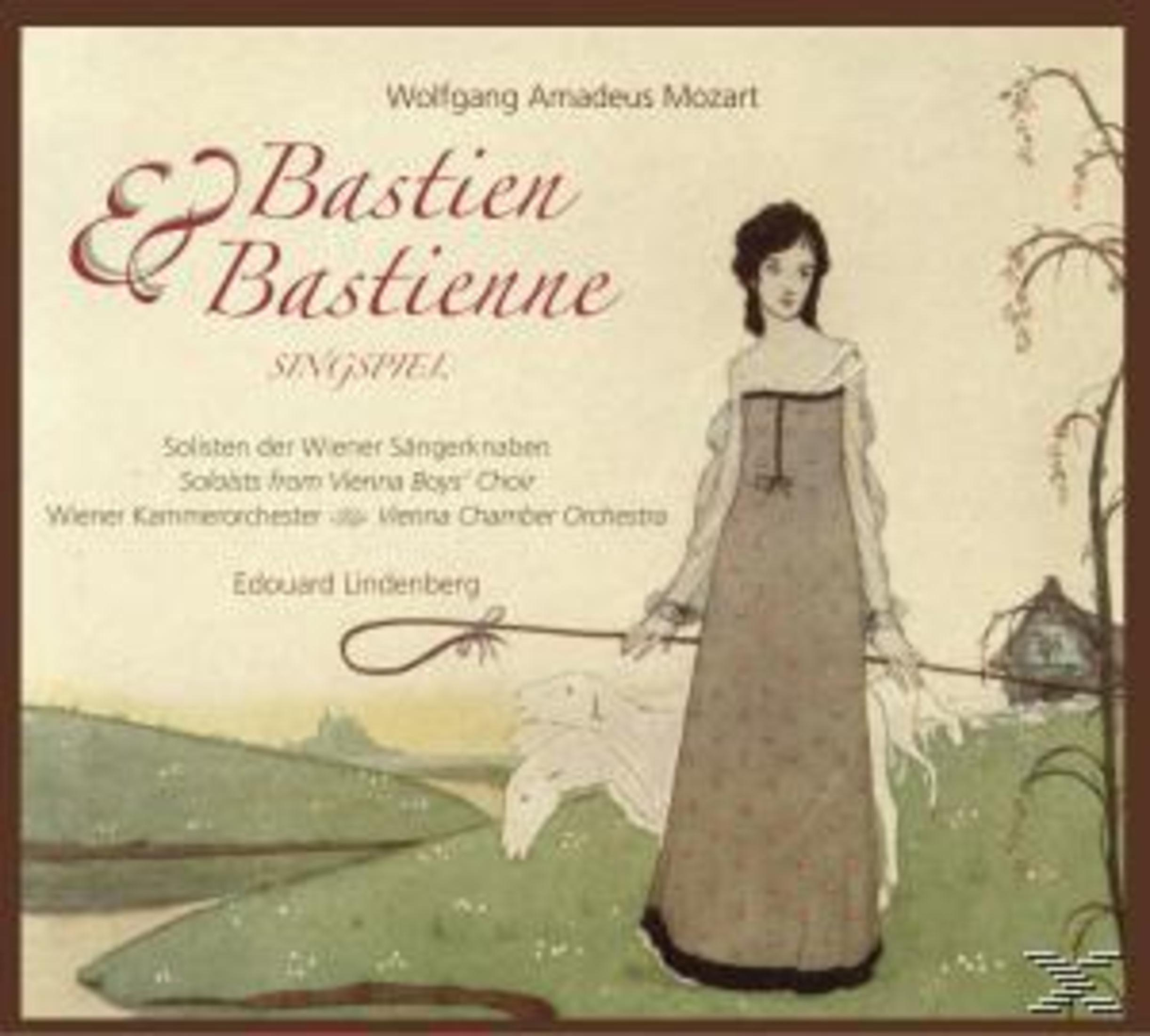 Albumcover mit einer gezeichneten Frau im historischen Kleid, die zwei Schafe auf einer Wiese hütet.
