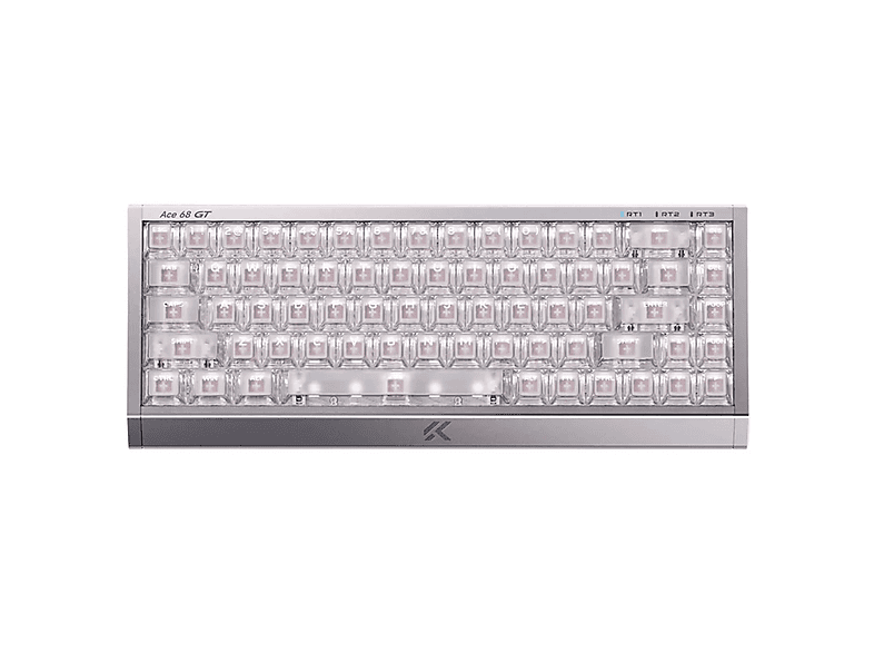 MCHOSE Ace 68 GT キーボード MCHOSE Ace 68 GT Aero %65 Mount Tai GT Pink Magnetic Switch 16K Hz