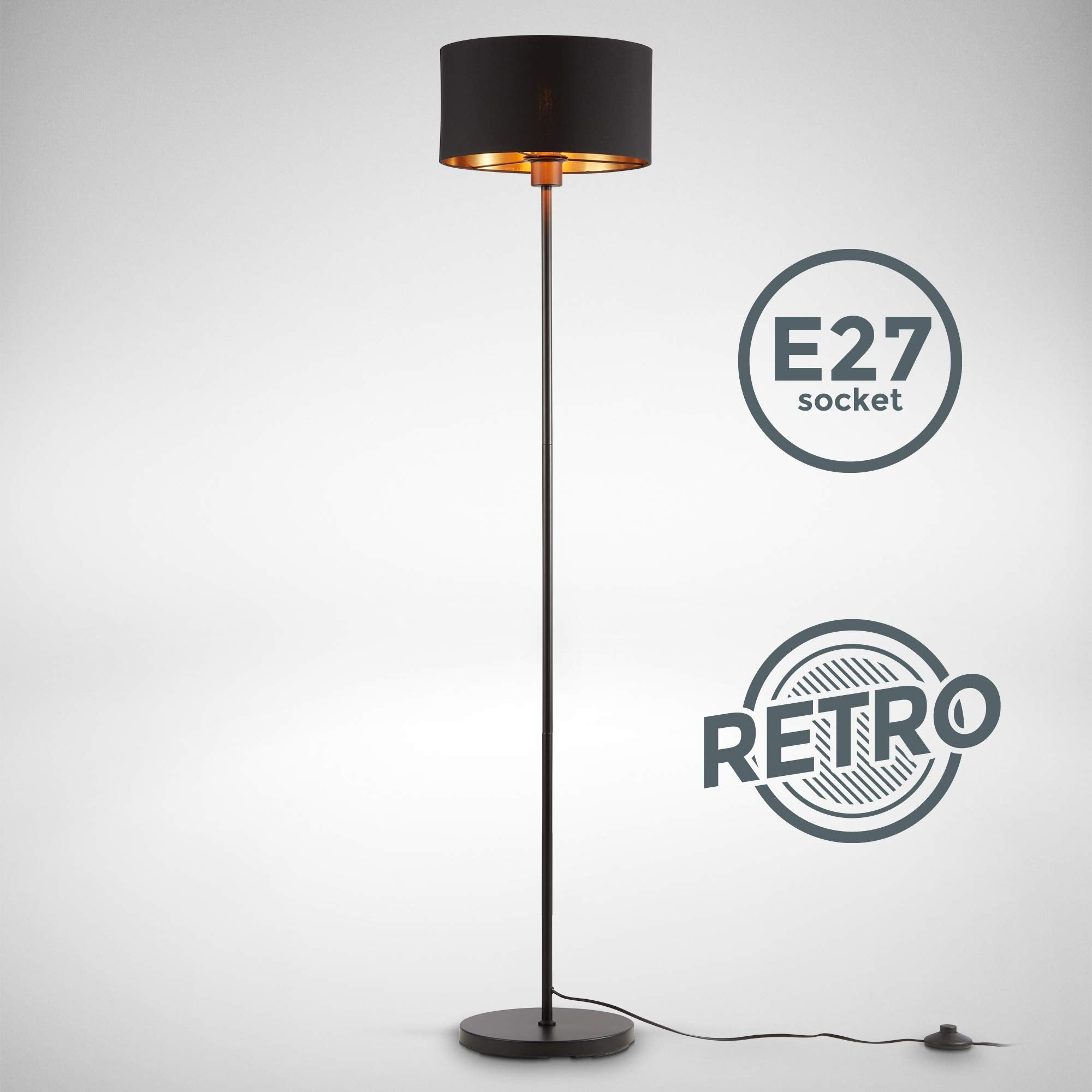 B.K.LICHT BKL1417 Lampada da terra
