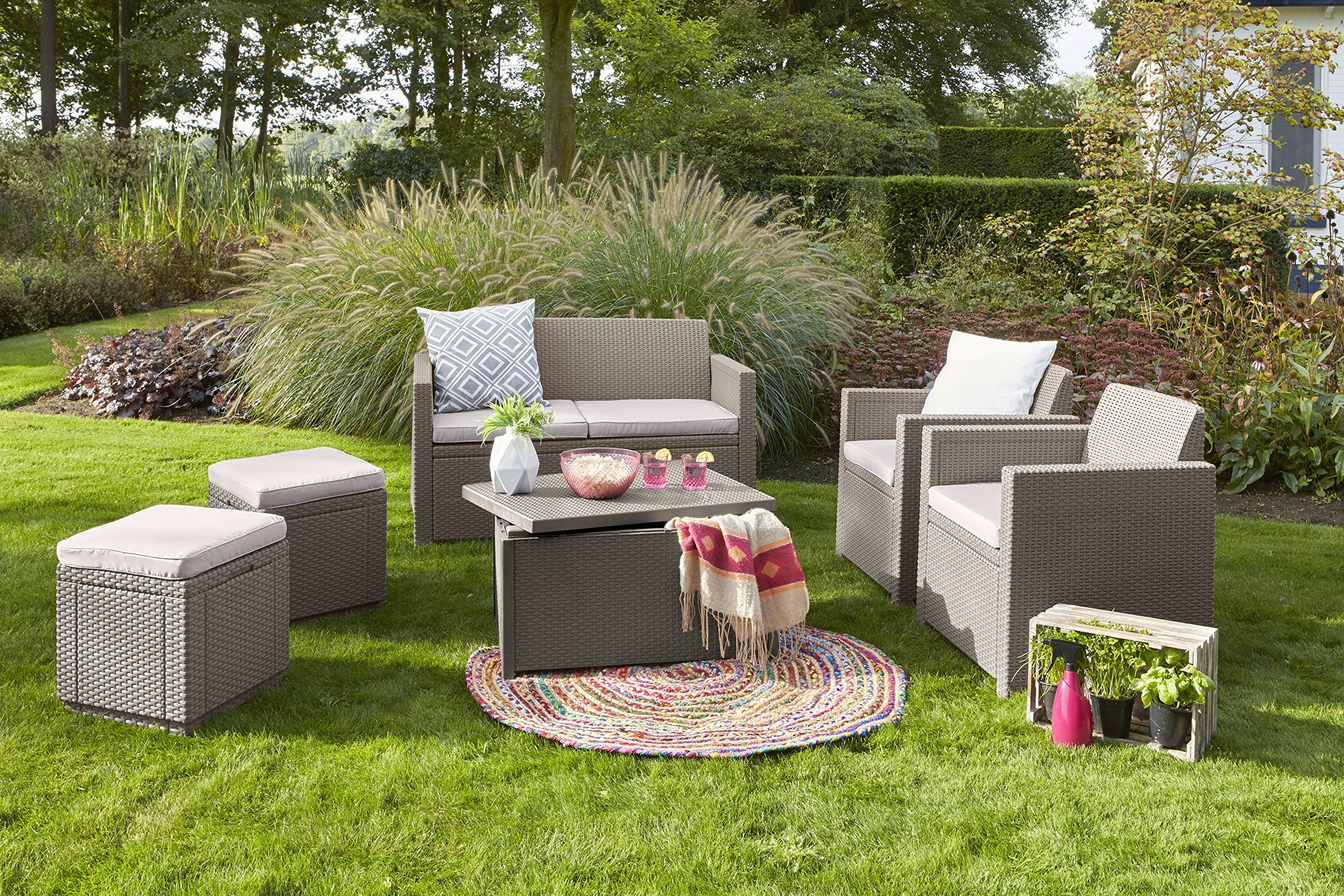 KETER Cube Gartenhocker